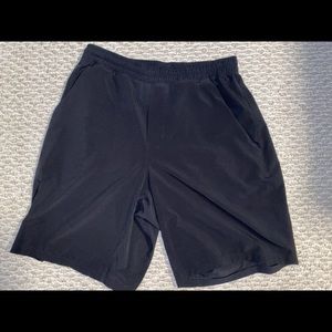 Black Pace Breaker Lululemon Shorts 9” Inseam